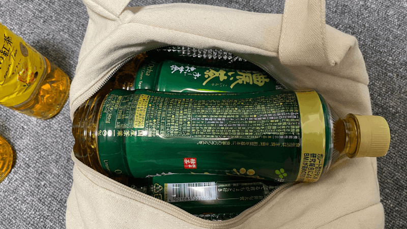 グリーンスプーンの保冷バッグは600mlだと4本まで
